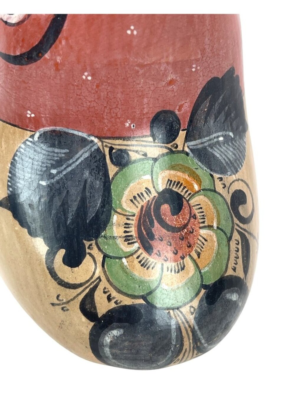 Tonala Owl Mexico Folk Art Pottery Bird Hand Painted Figurine Sculpture Vintage - Picture 5 of 12